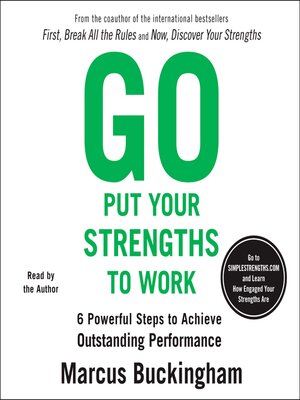 cover image of Go Put Your Strengths to Work